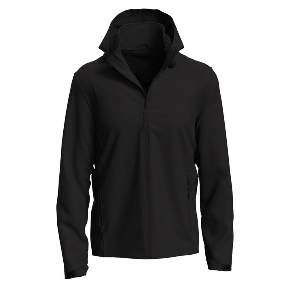 Stedman Mens Lux  Soft Shell Jacket / Black Opal